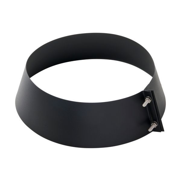 317641251jpg - Klima og Varme Metalbestos Wood, 250mm krave til inddækning, sort, inclusiv skruer og silicone