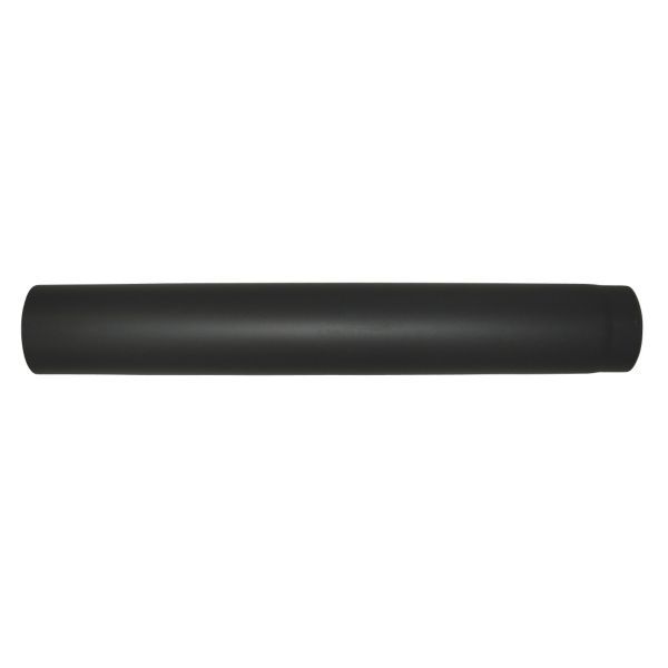 318409180jpg - Klima og Varme Metalbestos 180 mm længde 1000 mm x 2 mm. Sort røgrør