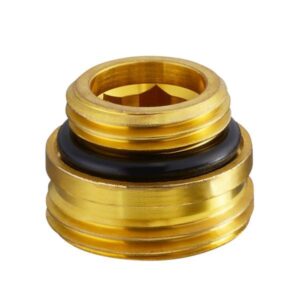 overgangsnippel 1/2'' x 3/4'' passer til NY C6 ventil radiatorer