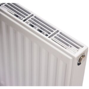 C4 radiator 11 - 400 x 400 mm. RAL 9016. Hvid