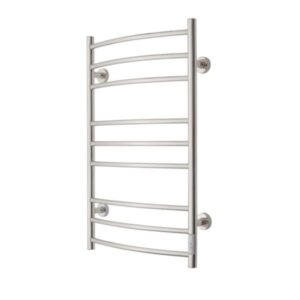 330684530jpg - Klima og Varme TVS Eldo 9 El Håndklæderadiator med timer 860 x 530 mm. Poleret Rustfri stål