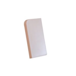 Gabotherm Ende-Stk.Højre Hvid 0901