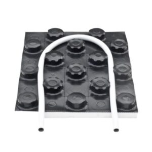 Kombitop dobbeltplade til 14-17mm gulvvarmerør. 1450x850x31mm
