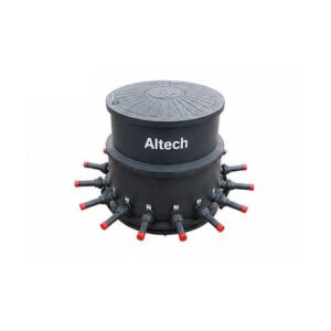 GEO samlebrønd 4 kreds m. flow regulator