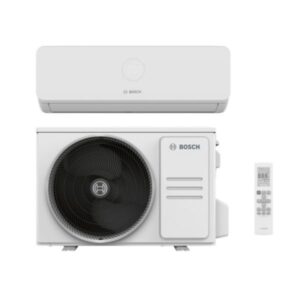 Bosch Climate 5100i-SET 25 HE 2,5 kW A+++ komplet luft/luft varmepumpe pakke i hvid