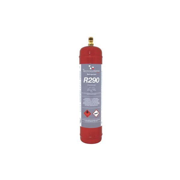 346847290jpg - Klima og Varme Tecnosystemi R290 (Propan), 1 l, 370 g, naturligt kølemiddel , ODP 0, GWP 3, UN 1978
