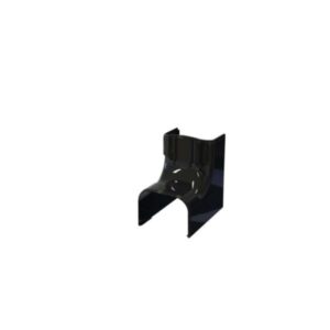 T75-S indvendig hjørne 78x58 mm, Sort RAL 9005, 90 gr.