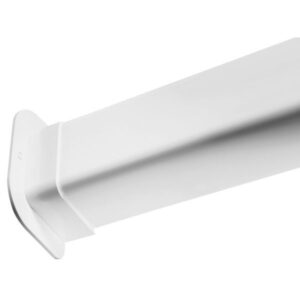 T80-H væggennemføring 80x60 mm Hvid RAL 9010