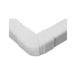 T80-H jus.bar vinkel 80x60 mm, Hvid RAL 9010, 70-120 gr.