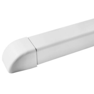 T80-H endebund 80x60 mm Hvid RAL 9010