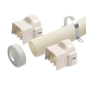 T110-H fleksibelt sæt 110x75 mm, Hvid RAL 9010