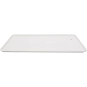 kondensbakke Til vægkonsol & jordstativ, 810x330 mm, Hvid RAL 9002