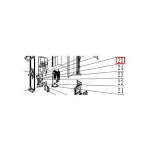 Sigma 54K Reservedel, Fitting til ekspansionsventi til udedel, 2