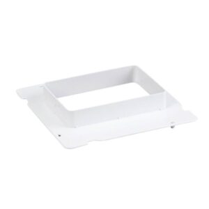 Duka overgangsstykke 100X150 mm. Hvid