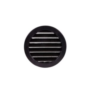 Duka Metal rist Dusav Ø100MM Sortlakeret aluminium