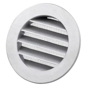 Duka Metal rist Dusav Ø125MM Sortlakeret aluminium
