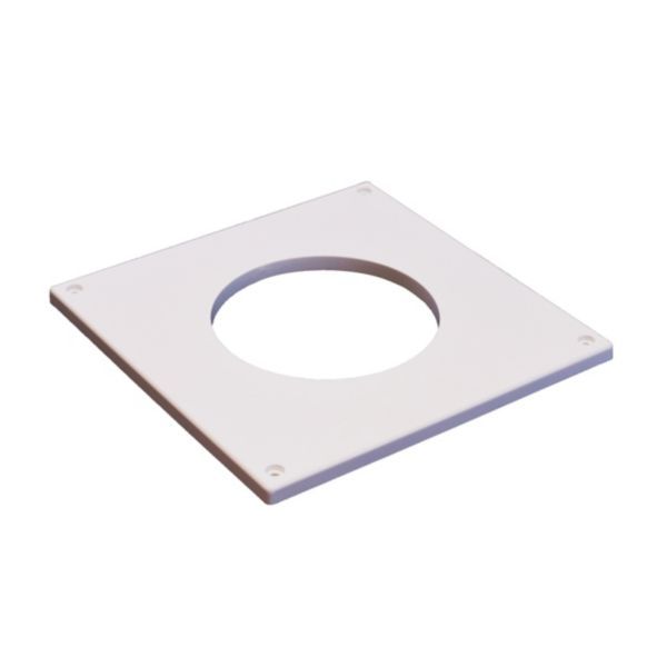 353800790jpg - Klima og Varme Duka Dækplade S7 195 X195MM Ø100MM bruges når ventilatoren ikke dækker kanalens åbning
