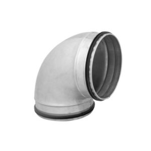 kort bøjning Ø400 90 gr. BFK-400-90 nippel/nippel