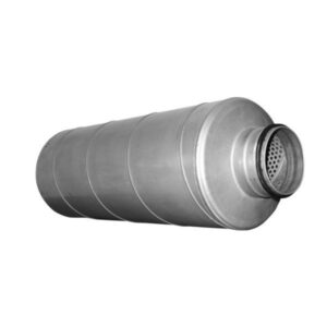 353971115-1jpg - Klima og Varme lyddæmper Ø125 mm x 300 mm 50 mm isolering