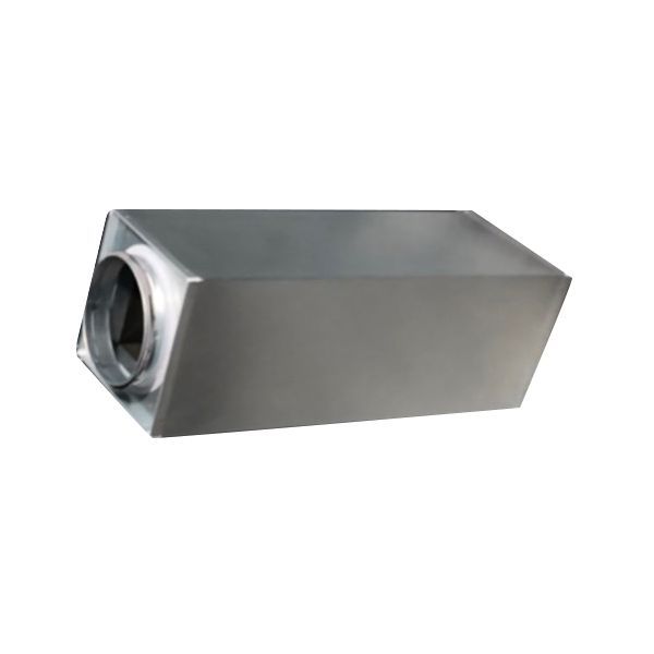 353972115jpg - Klima og Varme Lyddæmper Ø100 mm x 500 mm Rektangulær, Nippel/Nippel