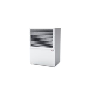 Nilan Compact P AIR9 9kW luft/vand varmepumpe, udedel med CTS602. Hvid