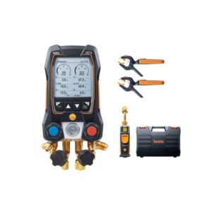 Testo 557s Digital manifold, 4-vejs, 2 x Testo 115i og 1 x Testo 552i