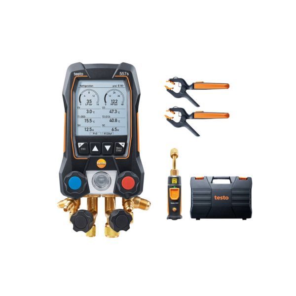 365645571jpg - Klima og Varme Testo 557s Digital manifold, 4-vejs, 2 x Testo 115i og 1 x Testo 552i