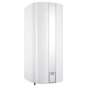 371982011jpg - Klima og Varme Metro Therm Type 6440 vandvarmer, model 110. Til fjernvarme, 93 ltr. rør ned