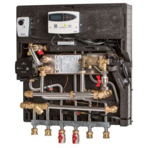 Gemina Termix VMTD-2 opbl. incl. UPM3, ECL*, fuldisolering excl. kabinet med TPV ventil. Fr.Havn-Sæby model