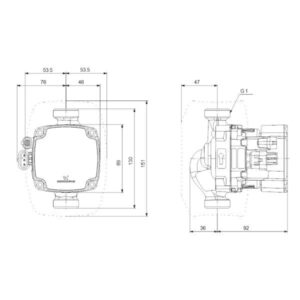 380475060jpg - Klima og Varme Grundfos ALPHA2 GO 15-60 130mm. 1x230V 9H