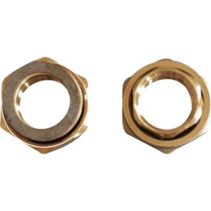 Grundfos unionsæt 1.1/2x1'', med muffe. For ALPHA, TP & MAGNA. Messing