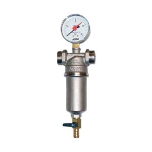 CMA Quick Clean vandfilter 1.1/4''. 100 my filterindsats, Kvs 8,6.