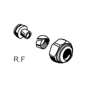 Danfoss Klemringfittings Al Ø16-2,0mm 3/4 013g4186, 013G4186