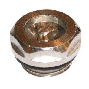 luftskrue 3/8'' med O-ring, til nøgle