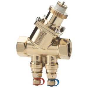 406747104jpg - Klima og Varme Frese Optima Compact reguleringsventil DN15, low. M/M. 30-200 L/h. Slaglængde 2,5 mm, med trykudtag