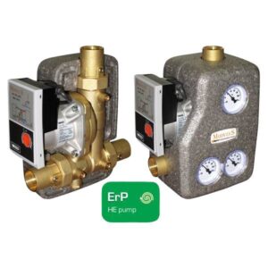 Erik Færgemann Termisk ladeventil 1.1/4'' Muffe. 60C med ''HE''-pumpe. Max.: 6 bar / 110 C