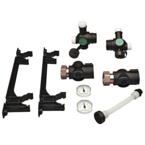 Uponor Pro 1'' grundpakke til gulvvarme. Anvendes til Uponor Pro 1'' fordelerrør