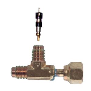 ITE MV-9611 Adgangs T-stykke, 1/4'' MFL x 1/4'' FFL x 1/4'' MFL