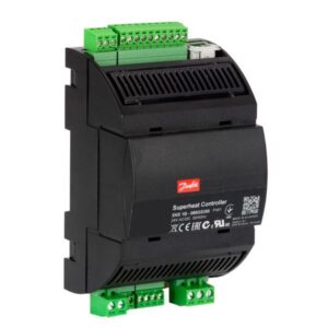 Danfoss EKE 1B Overhedningsregulator, DI 2, DO 1, DC 24 V, 1 tryk, 2 temp