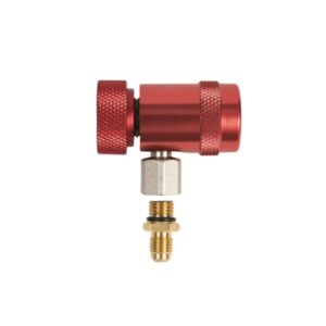 474687053jpg - Klima og Varme Refco RC-1234yf-R Serviceventil til bil A/C, 1/4'' SAE, Rød