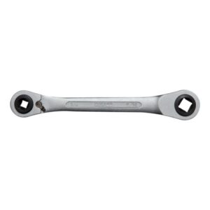 Refco SW-127-C skraldenøgle, 4-in-1, 1/4'' & 3/16'', 5/16'' & 3/8''