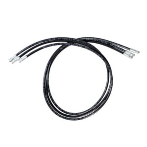 Refco CCL-72-DN6-R744-TC 3 x service slanger, 1/4'', uden kugleventil, lige, 160 bar, 180