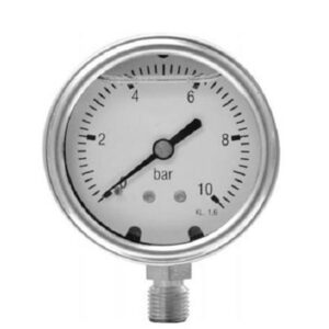481101462jpg - Klima og Varme Erik Færgemann Manometer Ø63 mm, 1/4'' (ned), glycerinfyldt, 0-6 bar