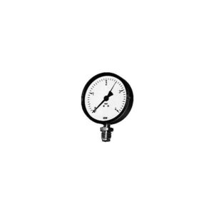 Erik Færgemann Manometer Ø100 mm, 1/2'' (ned), glycerinfyldt, 0-6 bar