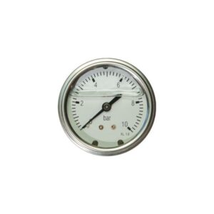 481111482jpg - Klima og Varme Erik Færgemann Manometer Ø63 mm, 1/4'' (bagud), glycerinfyldt, 0-10 bar