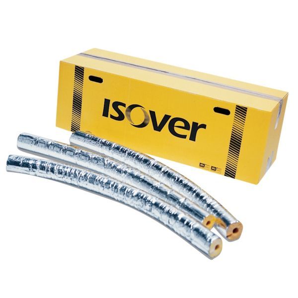 496353034jpg - Klima og Varme ISOVER Boaflex Pipe Section rørskål 18x20mm. 1.2mtr. Max. 150°C. Med tape