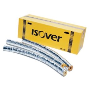 ISOVER BoaFlex Alu2 rørskål 28x40mm. 1.2mtr. Max. 150°C. Uden tape