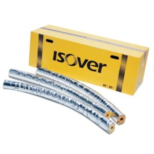 ISOVER BoaFlex Alu2 rørskål 42x20mm. 1.2mtr. Max. 150°C. Med tape