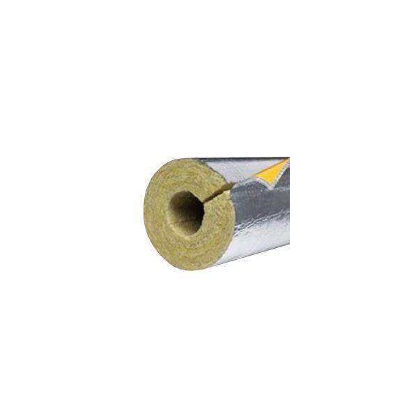 498841235-1jpg - Klima og Varme PAROC Hvac Section AluCoat T Alu-rørskål 35x20mm. max. 250°C. 1,2 mtr.