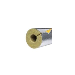 PAROC Hvac Section AluCoat T Alu-rørskål 60x40mm. max. 250°C. 1,2 mtr.